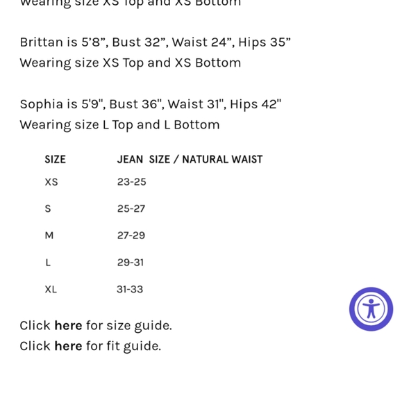 Skatie High Waist Bardot Bikini Bottom In Ischia - L - Picture 4 of 4